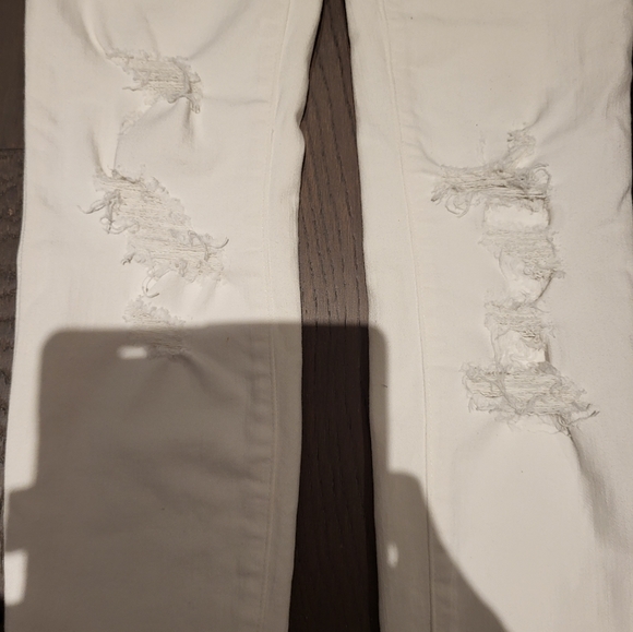 J Brand Destroyed Cropped Skinny Jeans - Picture 4 of 5